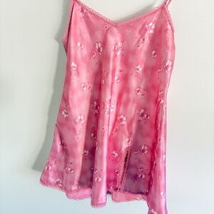 Vintage Donna Loren Gold Label black lingerie piece with lace detailing along th